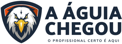 A ÁGUIA CHEGOU Logo